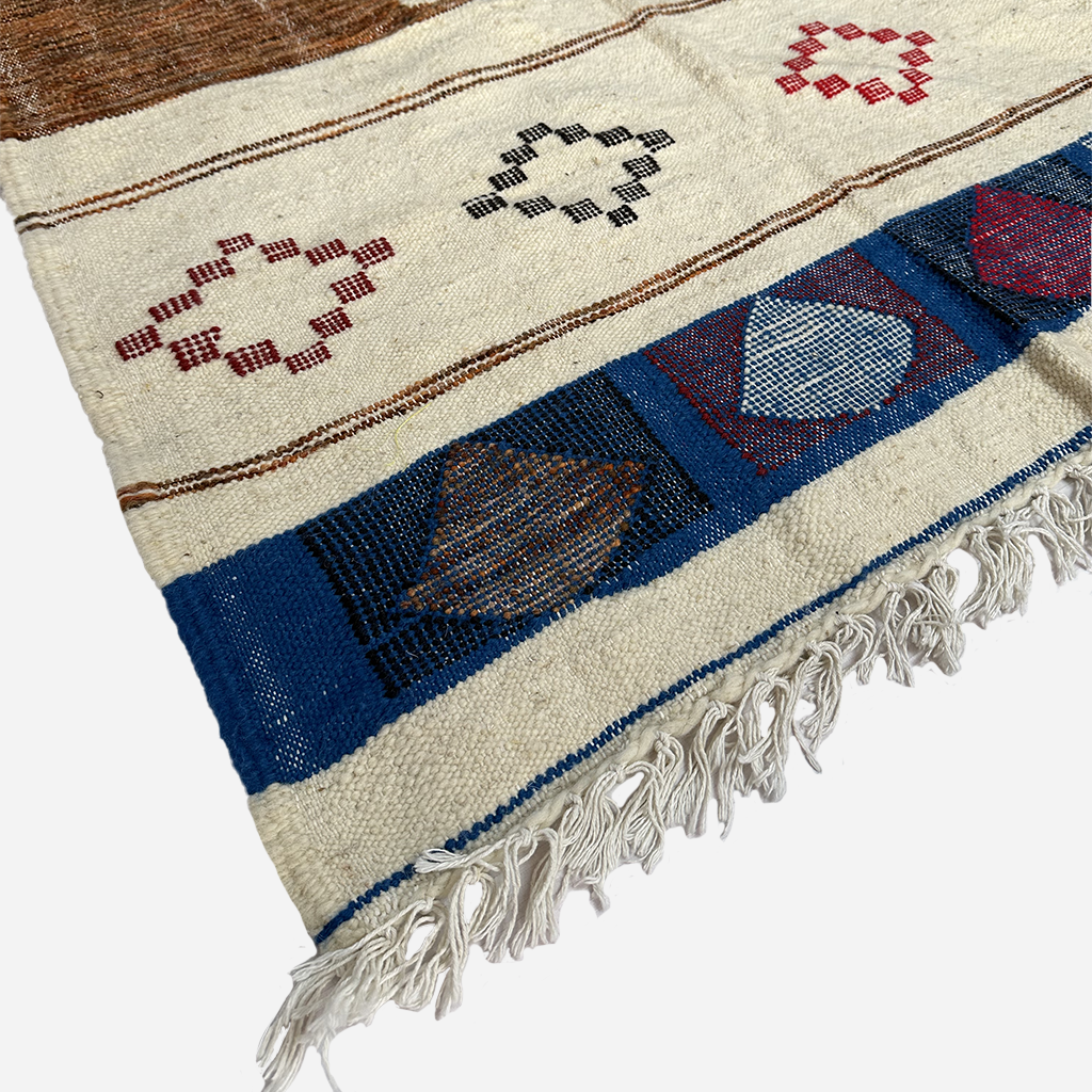 Azilal Boujaad Rug - Authentic Moroccan Sheep Wool Carpet