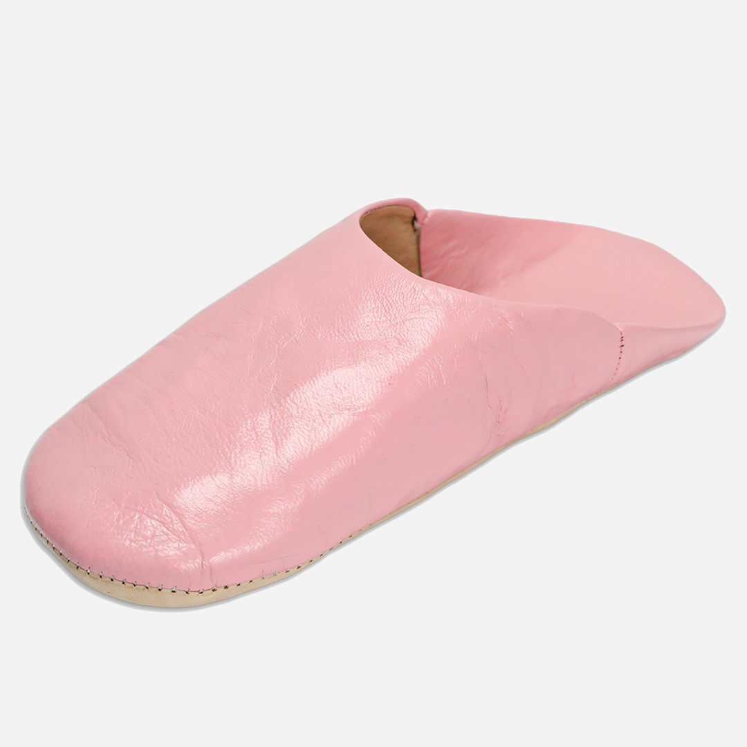 Slippers Anfa In Pink Leather